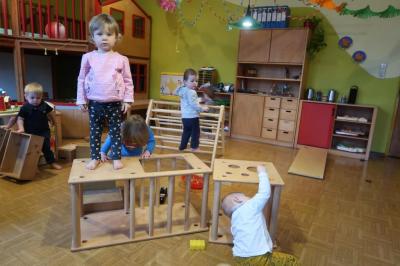 Foto des Albums: Projekt "Wir bewegen Kitas" bei den Krippenkindern 2017 bis 2018