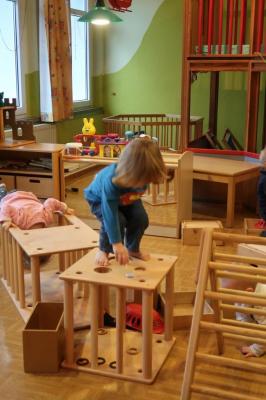 Foto des Albums: Projekt "Wir bewegen Kitas" bei den Krippenkindern 2017 bis 2018