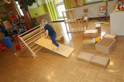 Foto des Albums: Projekt "Wir bewegen Kitas" bei den Krippenkindern 2017 bis 2018