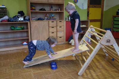 Foto des Albums: Projekt "Wir bewegen Kitas" bei den Krippenkindern 2017 bis 2018