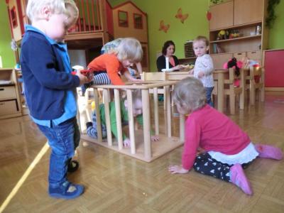 Foto des Albums: Projekt "Wir bewegen Kitas" bei den Krippenkindern 2017 bis 2018