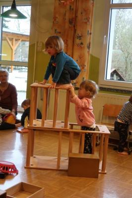 Foto des Albums: Projekt "Wir bewegen Kitas" bei den Krippenkindern 2017 bis 2018