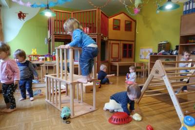 Foto des Albums: Projekt "Wir bewegen Kitas" bei den Krippenkindern 2017 bis 2018