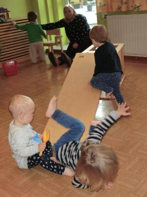 Foto des Albums: Projekt "Wir bewegen Kitas" bei den Krippenkindern 2017 bis 2018