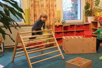 Foto des Albums: Projekt "Wir bewegen Kitas" bei den Krippenkindern 2017 bis 2018
