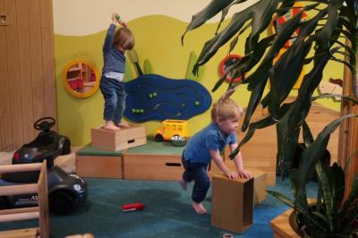 Foto des Albums: Projekt "Wir bewegen Kitas" bei den Krippenkindern 2017 bis 2018