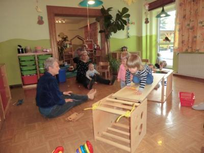 Foto des Albums: Projekt "Wir bewegen Kitas" bei den Krippenkindern 2017 bis 2018