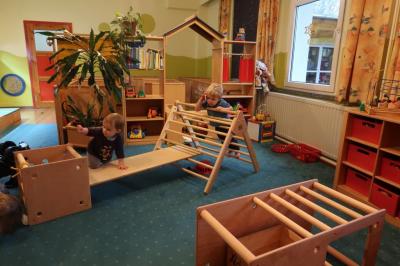 Foto des Albums: Projekt "Wir bewegen Kitas" bei den Krippenkindern 2017 bis 2018