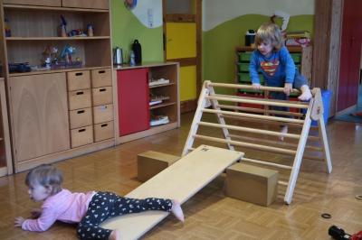 Foto des Albums: Projekt "Wir bewegen Kitas" bei den Krippenkindern 2017 bis 2018