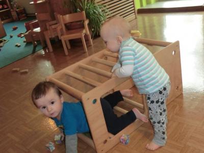 Foto des Albums: Projekt "Wir bewegen Kitas" bei den Krippenkindern 2017 bis 2018