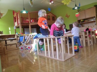 Foto des Albums: Projekt "Wir bewegen Kitas" bei den Krippenkindern 2017 bis 2018