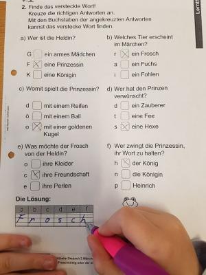 Welche Antwort ist richtig? 