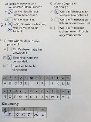 Wer knackt den Code und findet das L&ouml;sungswort? 