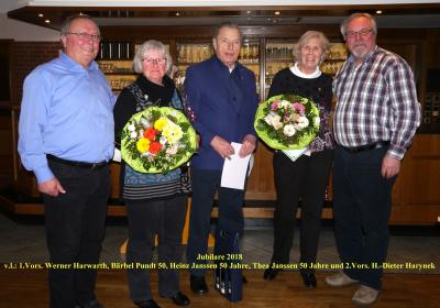 Foto des Albums: Jahreshauptversammlung 2018