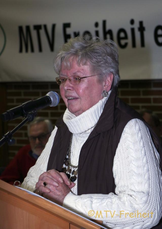 Bild: Helga Maaß, 1. Vorsitzende des Turnkreises Osterode