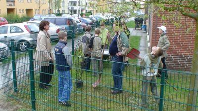 Foto des Albums: Grundschüler im Kirchsteigfeld verewigen sich (29.04.2008)