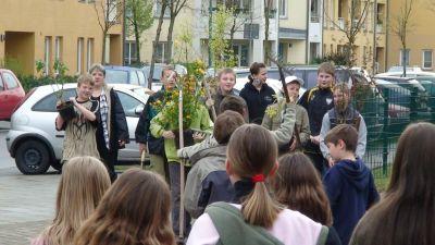 Foto des Albums: Grundschüler im Kirchsteigfeld verewigen sich (29.04.2008)