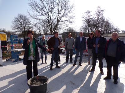 Foto des Albums: Grundsteinlegung für den neuen Speisesaal