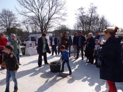 Foto des Albums: Grundsteinlegung für den neuen Speisesaal