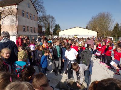 Foto des Albums: Grundsteinlegung für den neuen Speisesaal