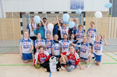 Foto des Albums: D-Jugend Kreismeister 2017/2018 ist die D1 und Bronze geht an die D2 des HSV 04
