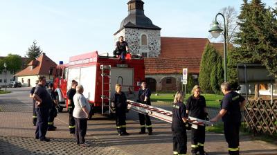 Foto des Albums: Feuerwehrübung am Klutturm (20. 04. 2018)