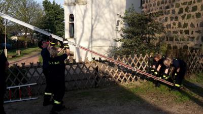 Foto des Albums: Feuerwehrübung am Klutturm (20. 04. 2018)