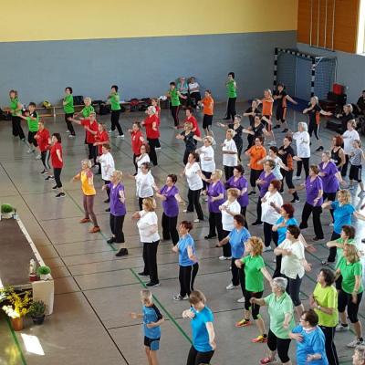 Fotoalbum 20. Gymnastiktreff Tröbitz 2018 _ los geht"s