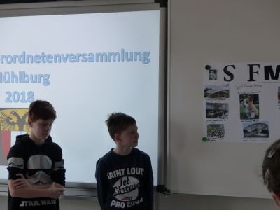 Foto des Albums: Schüler üben die Kommunalwahl