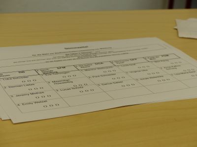 Foto des Albums: Schüler üben die Kommunalwahl