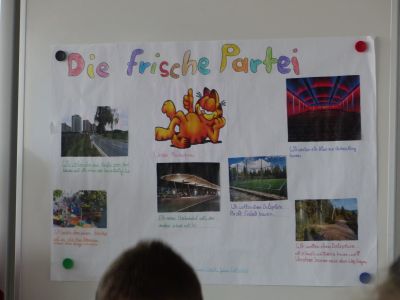 Foto des Albums: Schüler üben die Kommunalwahl