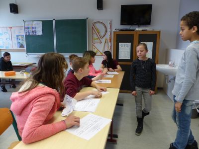 Foto des Albums: Schüler üben die Kommunalwahl