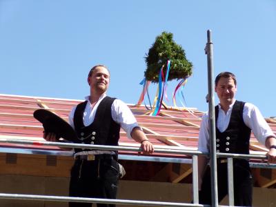 Foto des Albums: Richtfest neuer Speisesaal