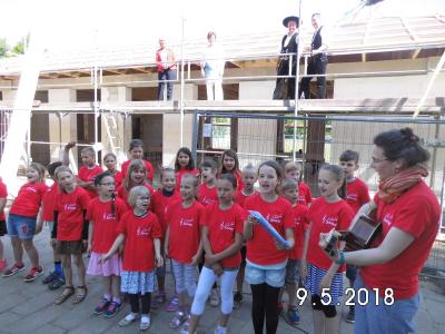 Foto des Albums: Richtfest neuer Speisesaal