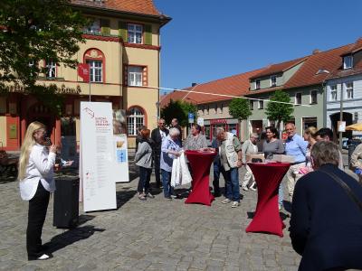 Foto des Albums: Eröffnung Kulturland-Ausstellung zum Rathaus am Tag der Städtebauförderung (05.05.2018)