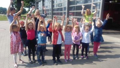 Foto des Albums: Kindergarten zu Besuch bei der Freiwilligen Feuerwehr Hörstel