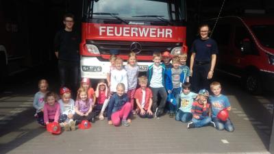 Foto des Albums: Kindergarten zu Besuch bei der Freiwilligen Feuerwehr Hörstel