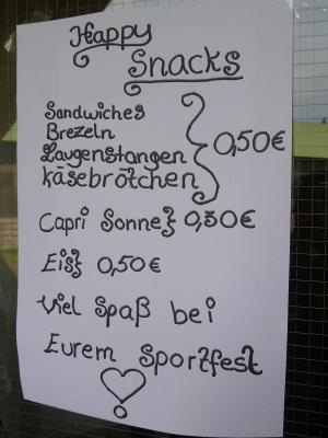 Danke f&uuml;r die liebevolle und leckere Bewirtung! 