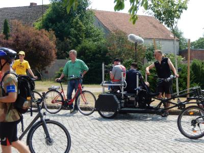 Foto des Albums: Tour de Prignitz - Mittagspause in Bendelin (05. 06. 2018)