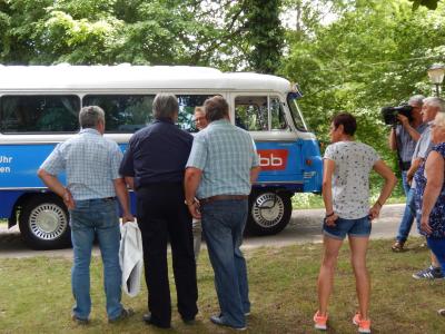 Foto des Albums: Robur-Bus des rbb in Hoppenrade (05. 06. 2018)