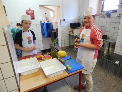 Foto des Albums: Kochevent cook@school Klasse 4a und 4b