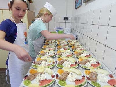 Foto des Albums: Kochevent cook@school Klasse 4a und 4b