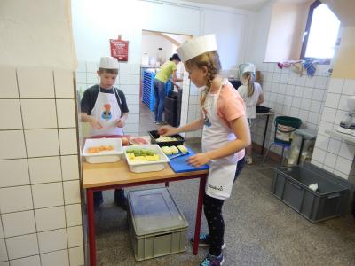 Foto des Albums: Kochevent cook@school Klasse 4a und 4b