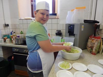 Foto des Albums: Kochevent cook@school Klasse 4a und 4b