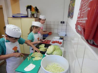 Foto des Albums: Kochevent cook@school Klasse 4a und 4b