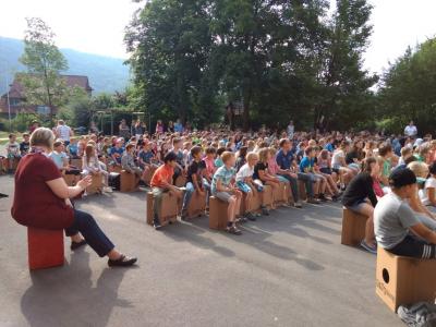 Foto des Albums: Generalprobe mit Cajons