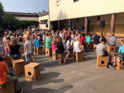 Foto des Albums: Generalprobe mit Cajons
