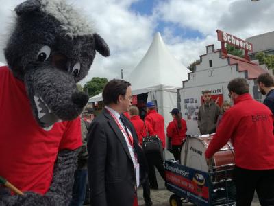 Foto des Albums: Großes Interesse an Pritzwalk beim Hansetag in Rostock