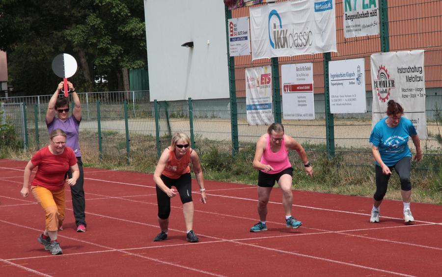 Bild: 50m-Sprint
