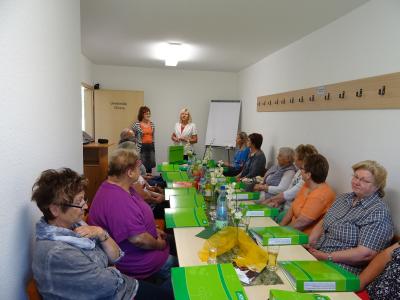 Foto des Albums: Schulung von Ehrenamtlichen in Uebigau-Wahrenbrück im Projekt "Lange mobild und sicher zu Hause" (16. 07. 2018)